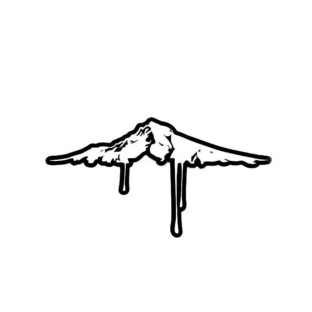 Melting Hood Sticker - Stickers - Hello From Oregon