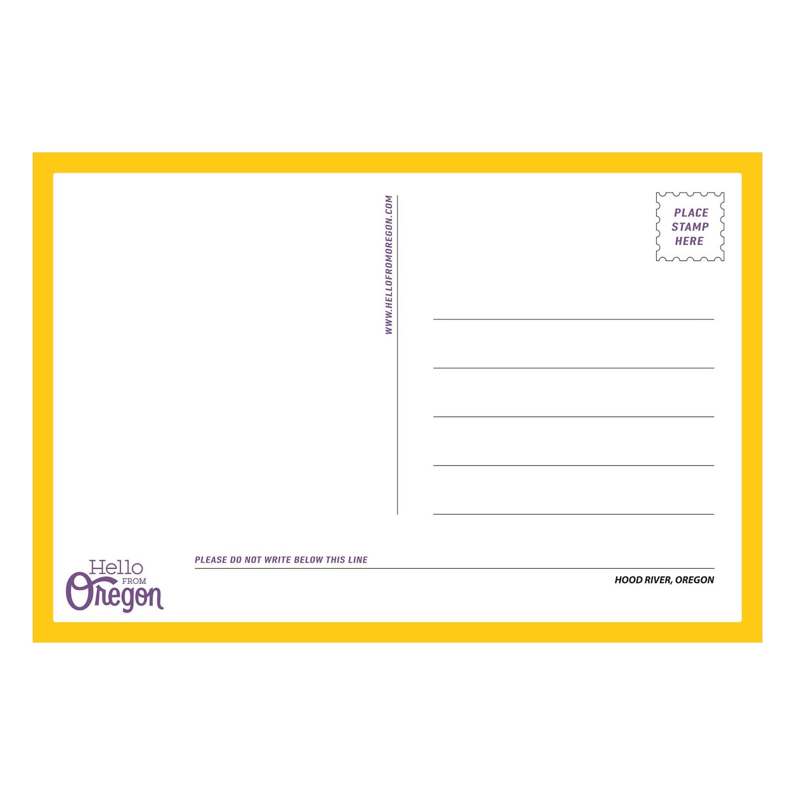 Mount Hood Postcard - Postcards - Hello From Oregon