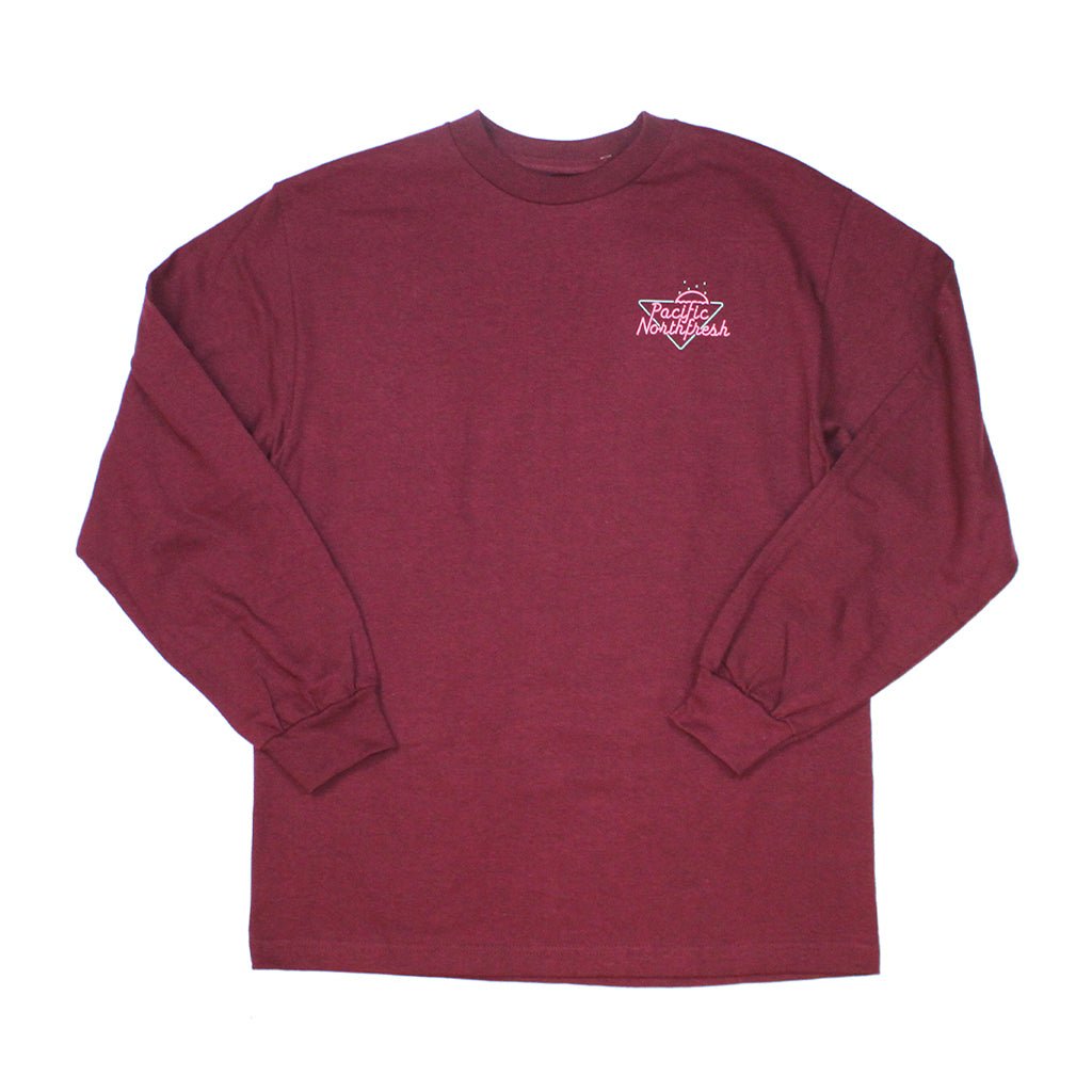 Neon Rain Long Sleeve Tee - Tees - Hello From Oregon