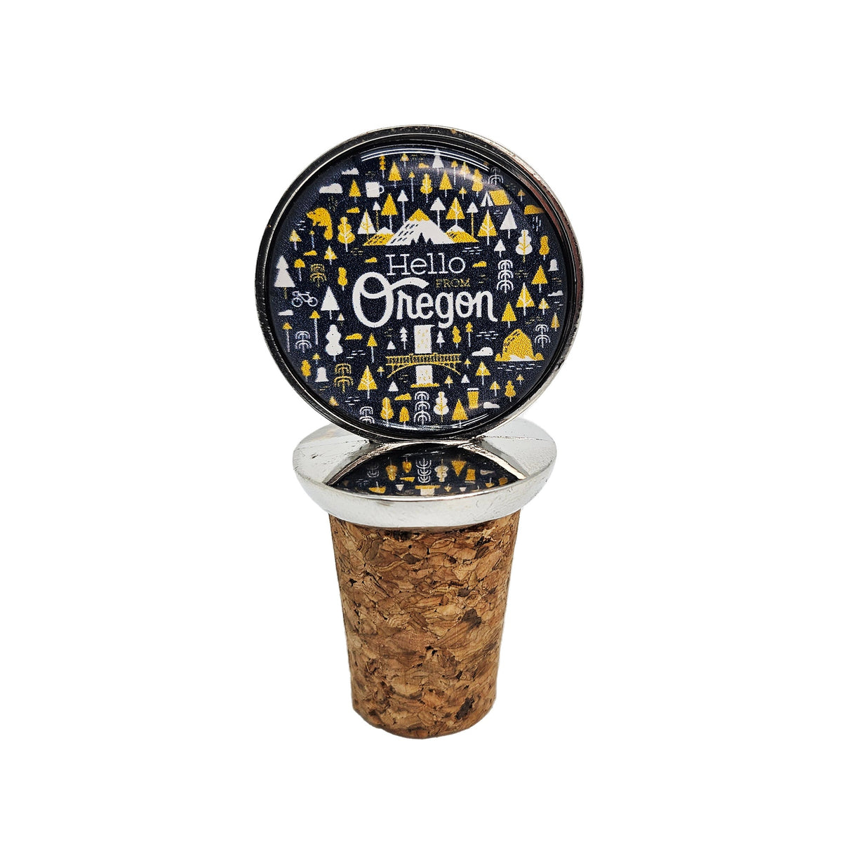 Oregon Burst Bottle Stopper - Bottle Stoppers - Hello From Oregon