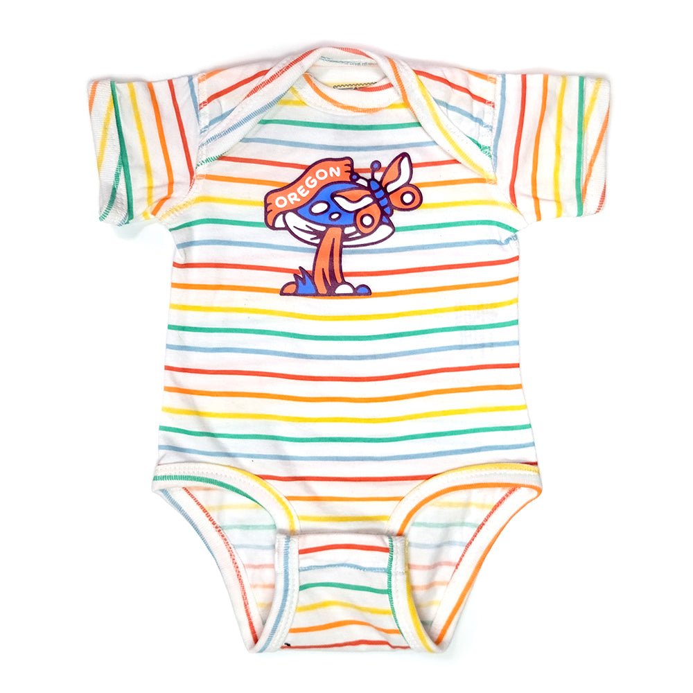 Oregon Mushroom Onesie - Hello From Oregon