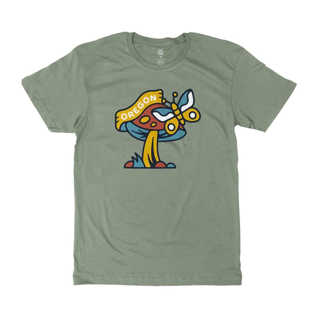 Oregon Mushroom Tee - Tees - Hello From Oregon