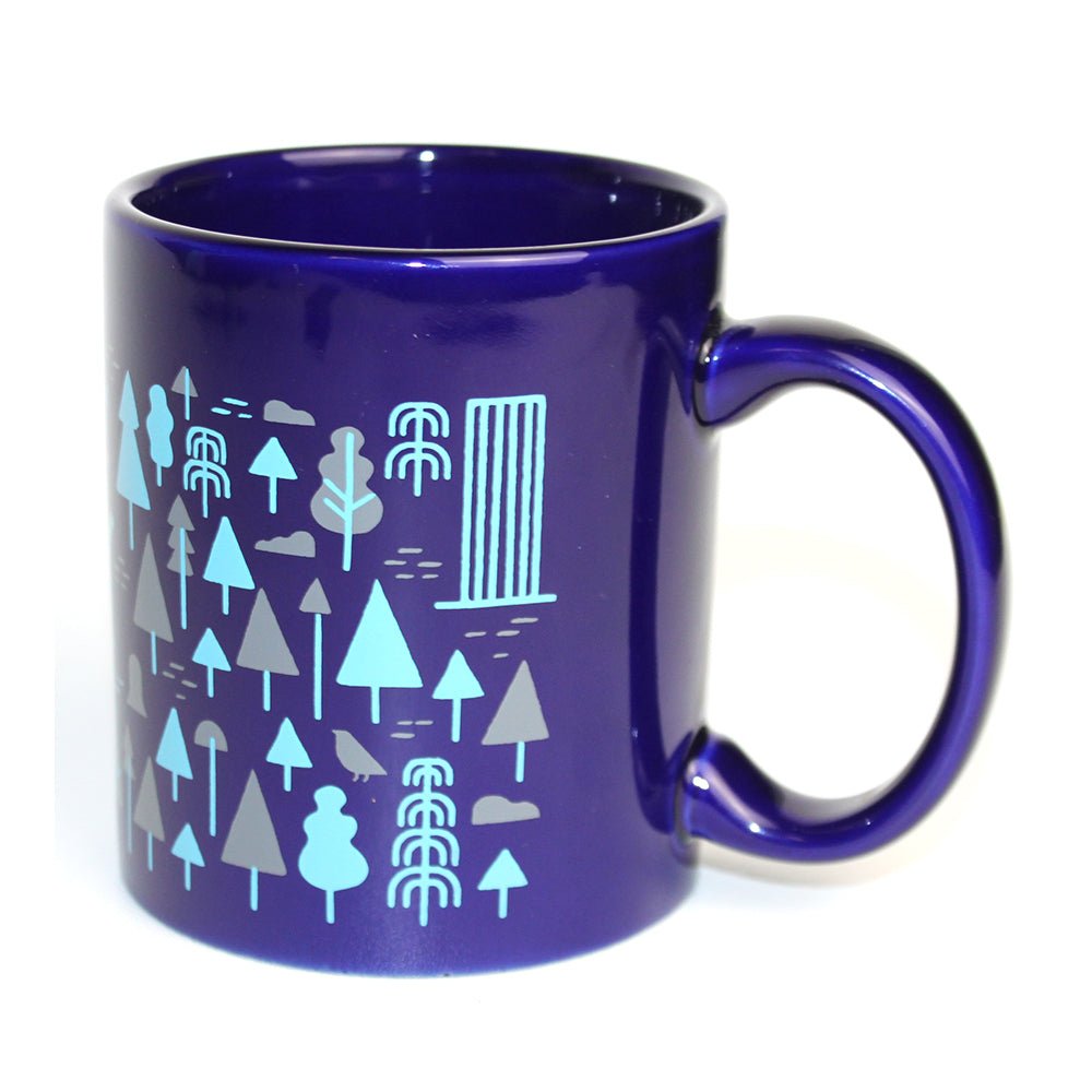 Portland Burst Mug | Navy - Mug - Hello From Oregon