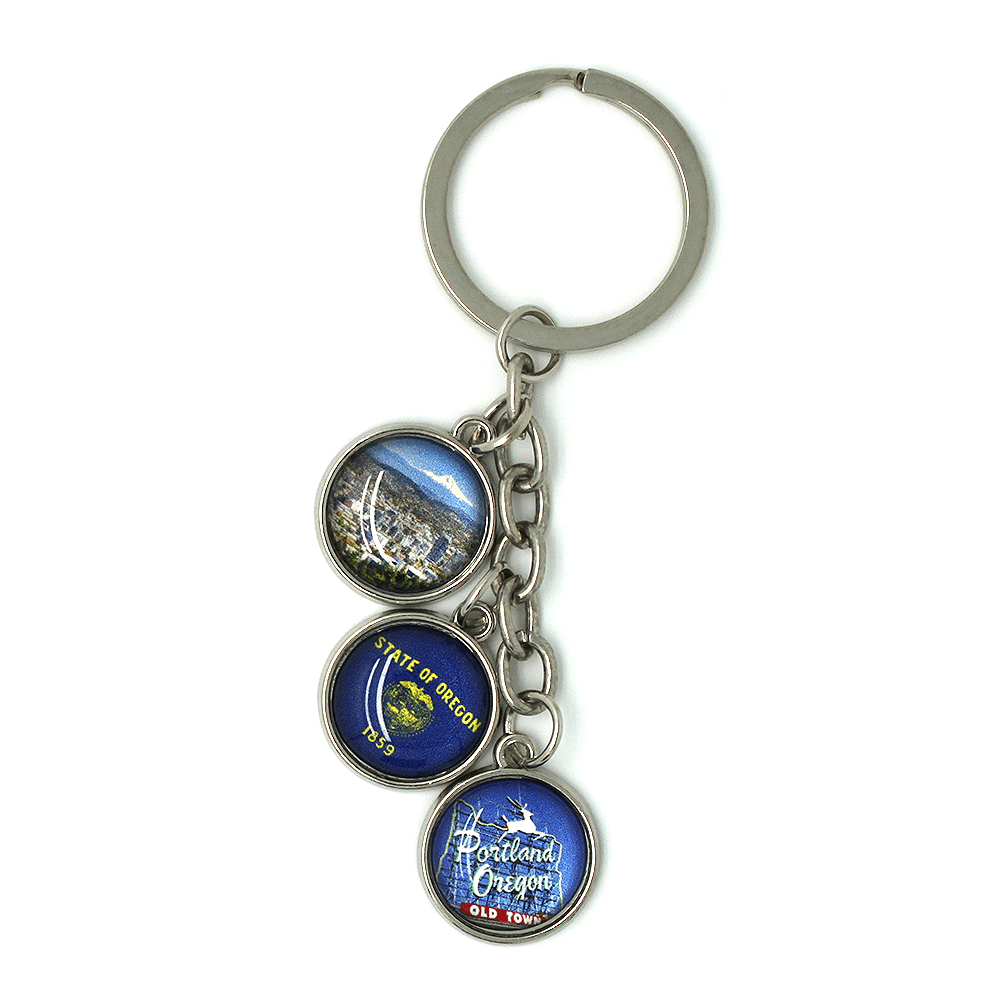 Portland Charm Keychain - Keychains - Hello From Oregon