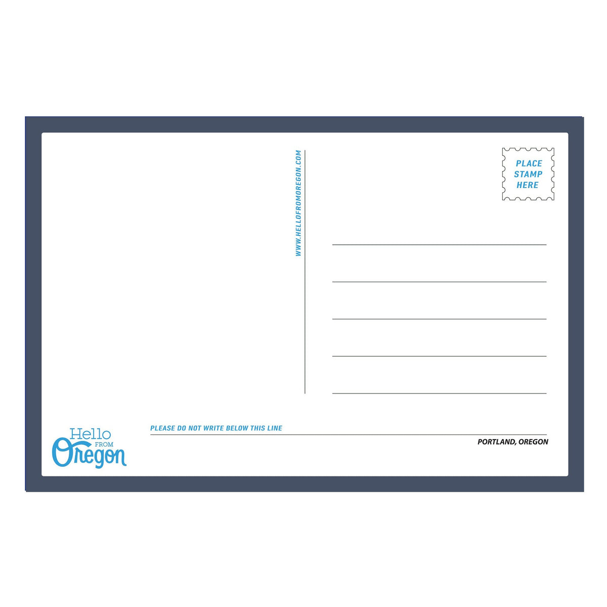 Portland From Above Postcard - Postcards - Hello From Oregon