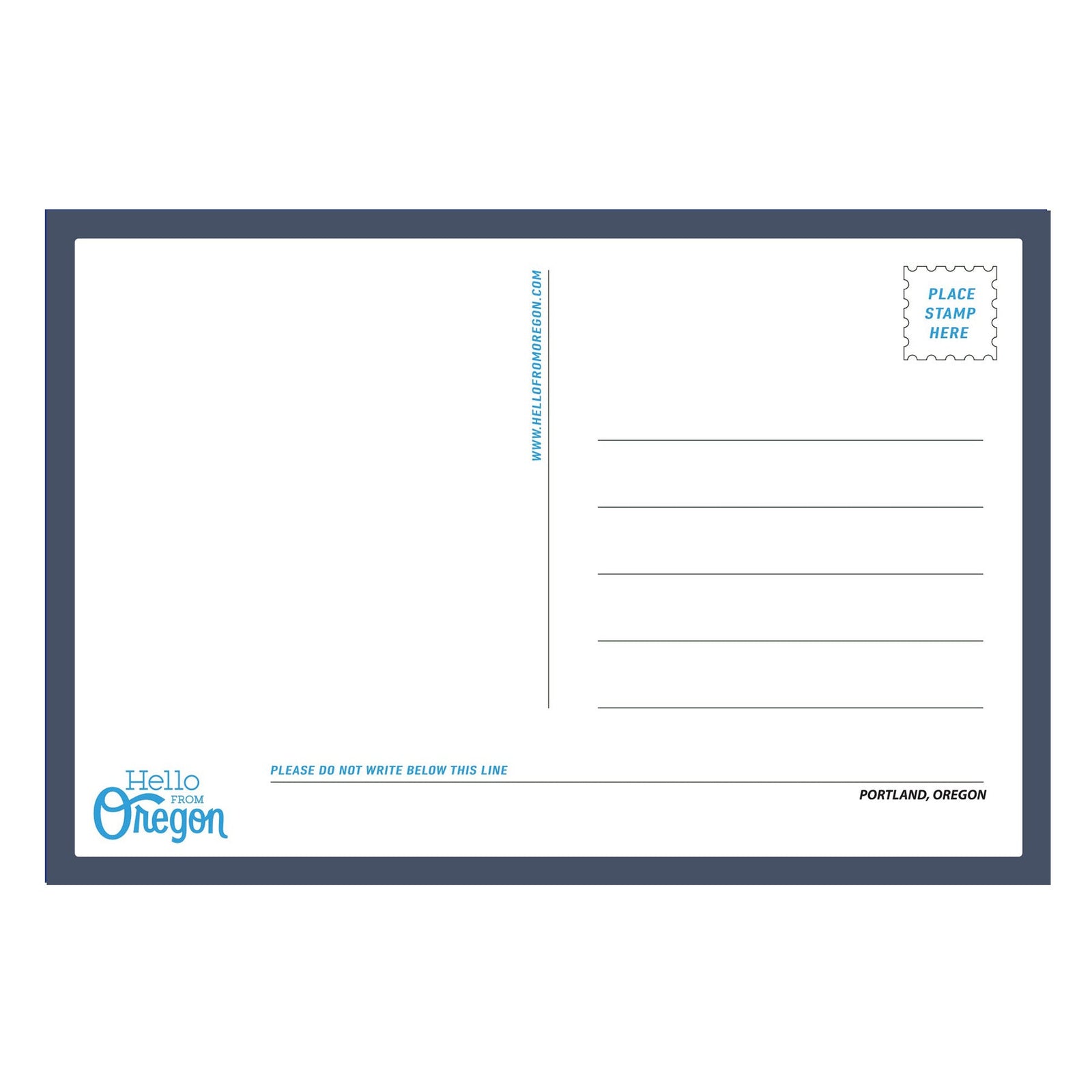 Portland From Above Postcard - Postcards - Hello From Oregon