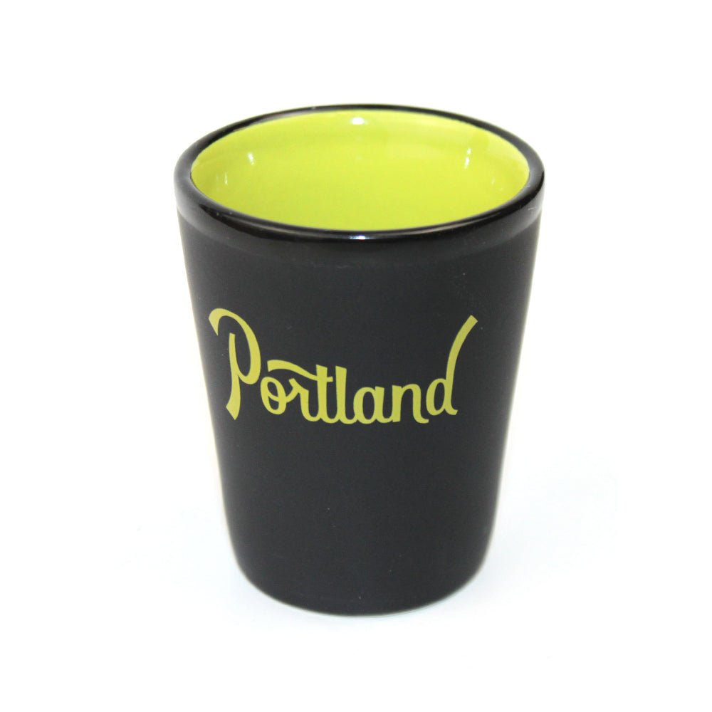 Portland Lone Ranger Shot Glass | Lime - Shot Glass - Hello From Oregon