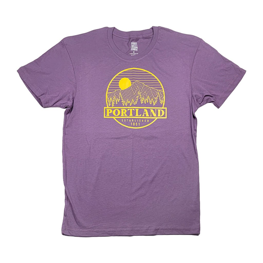 Portland Mountain View Tee - Tees - Hello From Oregon