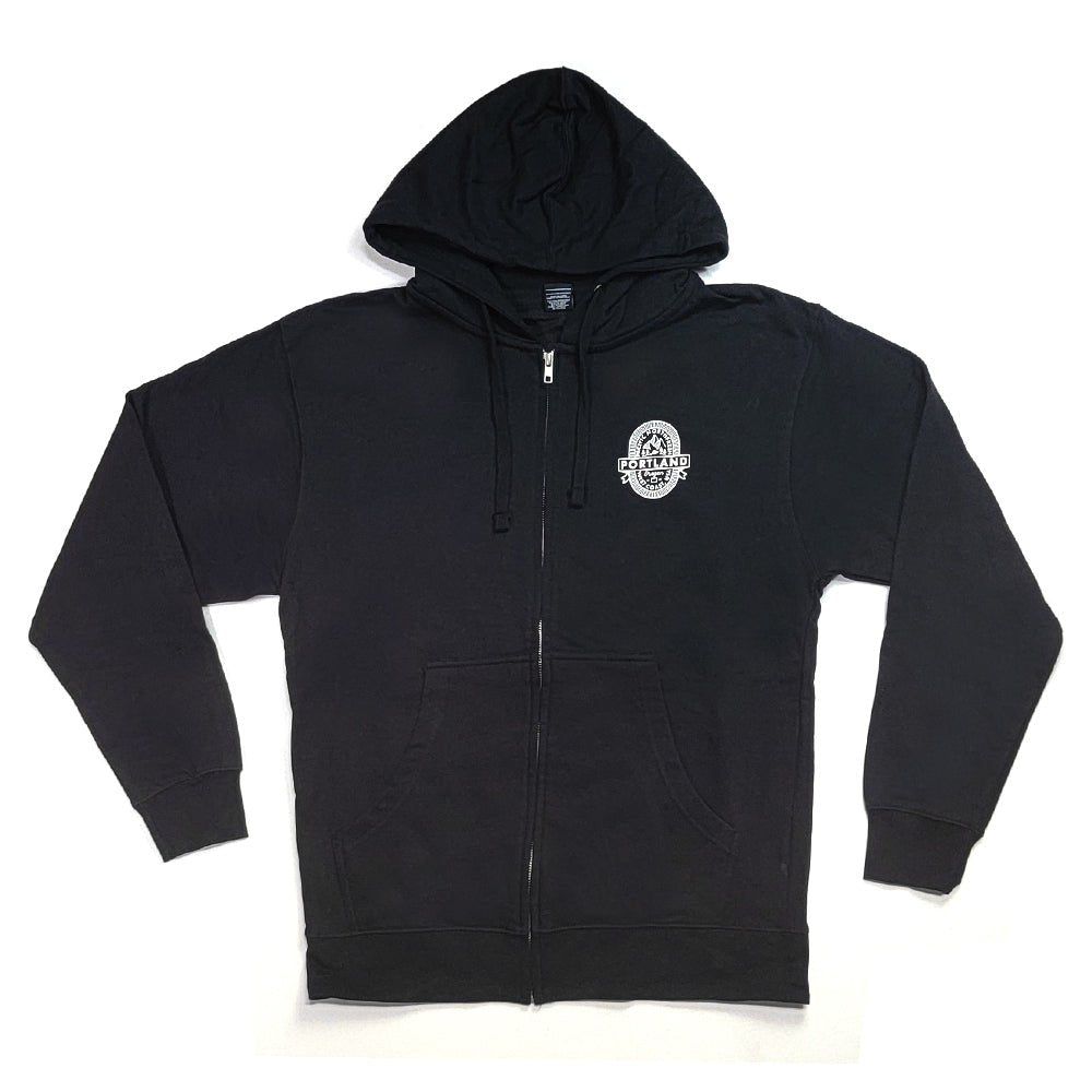 Portland On Tap Zip Up Hoodie - Hoodies - Hello From Oregon