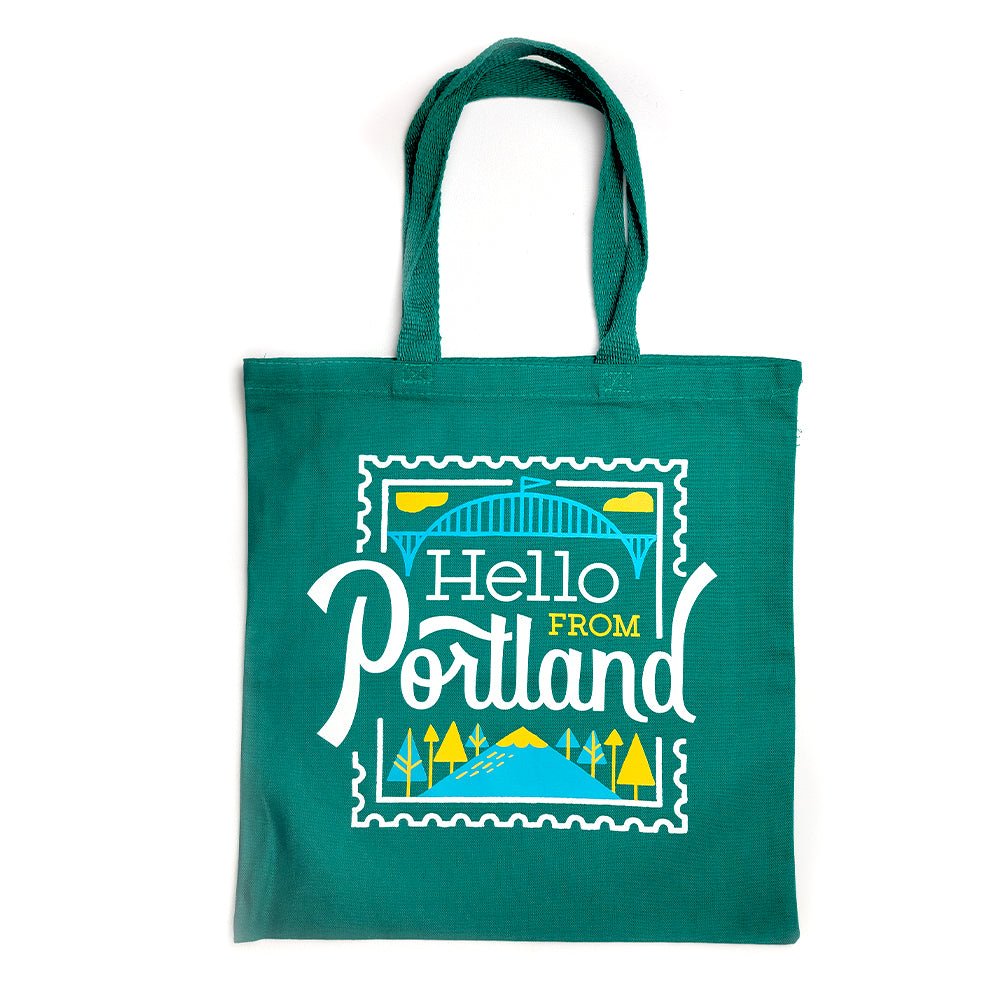 Portland Stamp Tote - Tote - Hello From Oregon