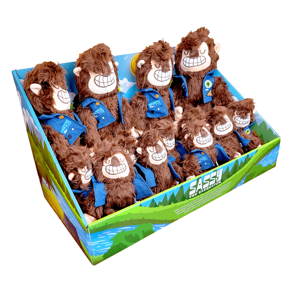Sassy The Sasquatch Plushie | 12" - Plushie - Hello From Oregon