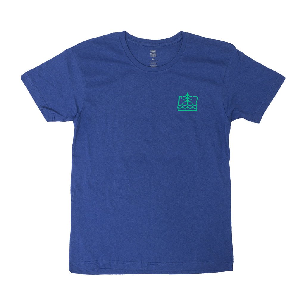 Simply Oregon Tee | Royal - Tees - Hello From Oregon