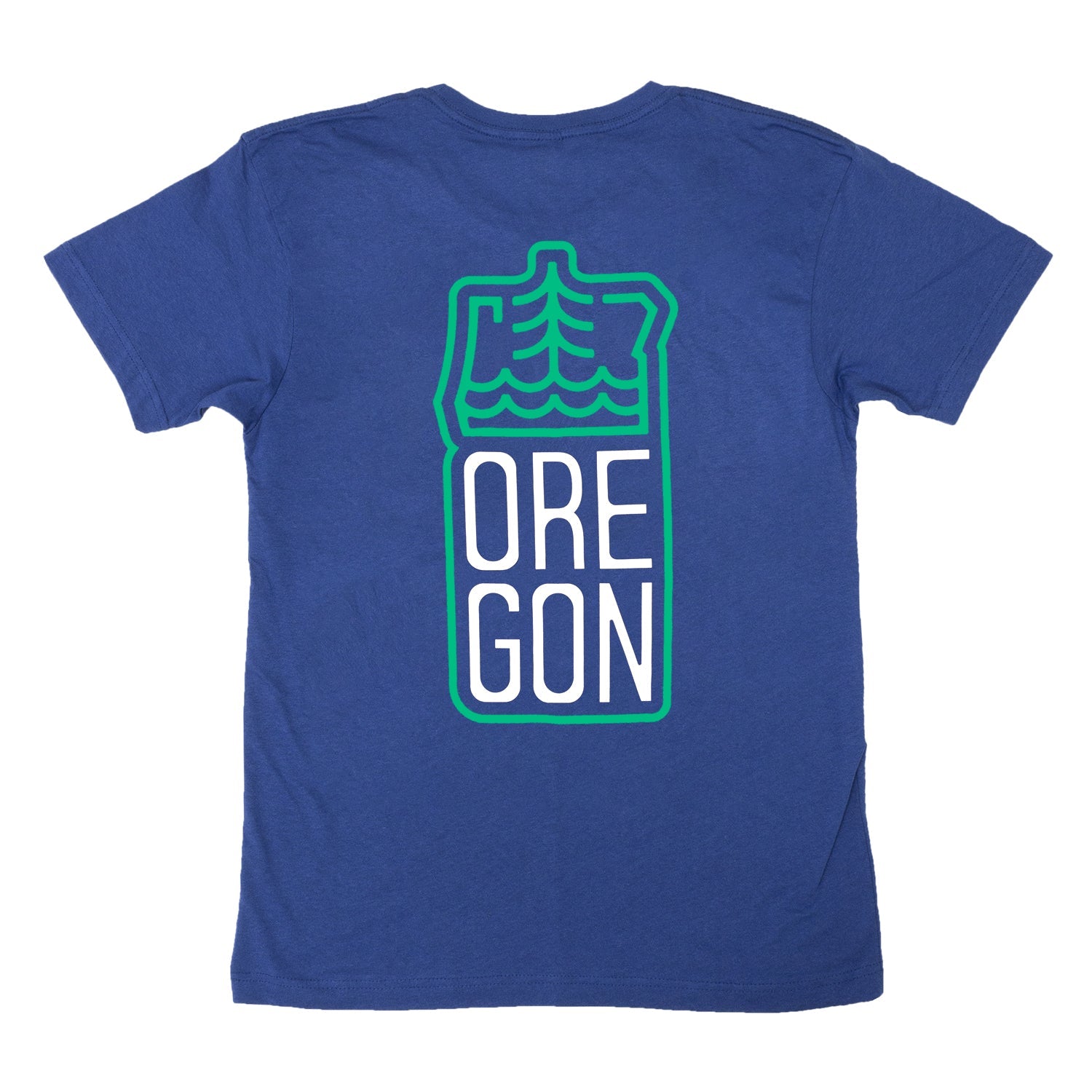 Simply Oregon Tee | Royal - Tees - Hello From Oregon