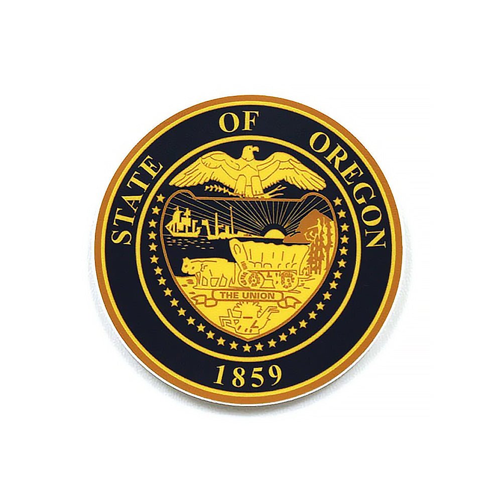 State Seal Sticker - Stickers - Hello From Oregon